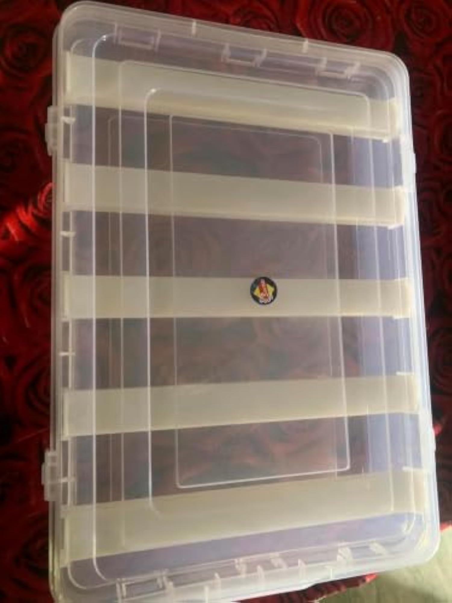 5 Rod Bangle Box Chudi Set Organizer, White Plastic